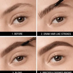 Maybelline New York Brow Ultra Slim Wenkbrauwpotlood 6 Black Brown 4,19 GR