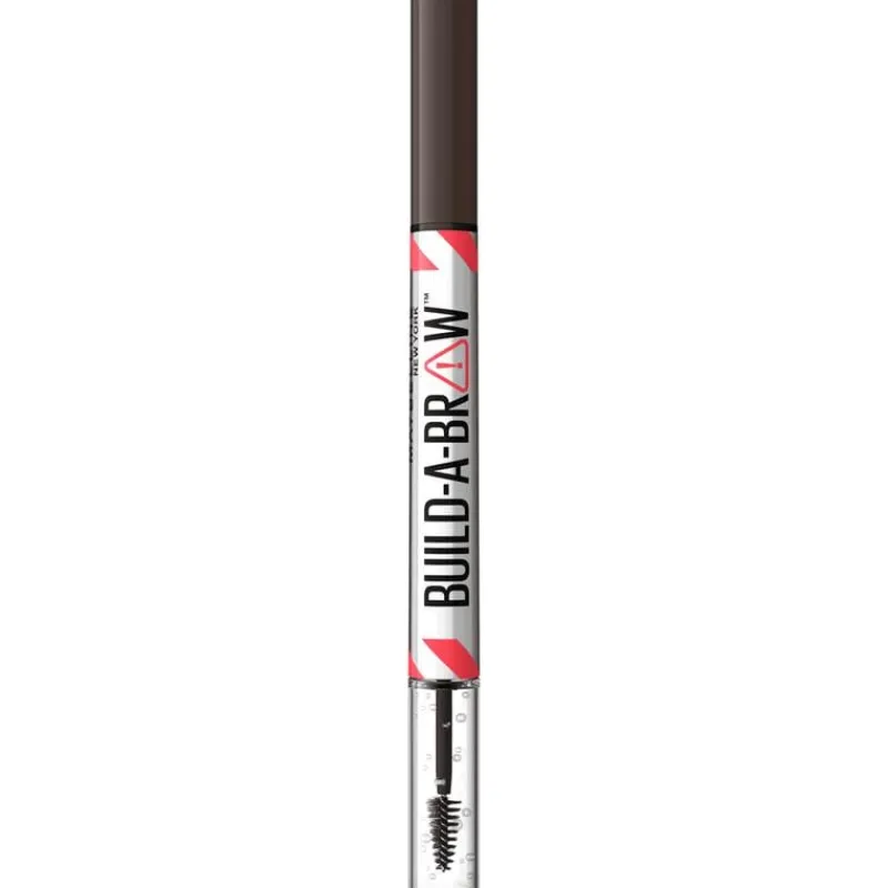 Maybelline New York BUILD A BROW Wenkbrauwpen/fixeergel 260 Deep Brown