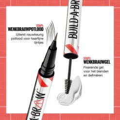 Maybelline New York BUILD A BROW Wenkbrauwpen/fixeergel 250 Blonde