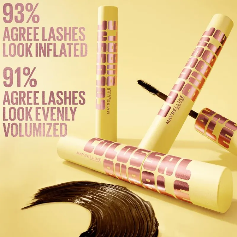 Maybelline New York Colossal Bubble Mascara Zwart Waterproof
