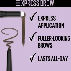 Maybelline New York Express Brow Duo Bruin Wenkbrauwpotlood 025 Brunette
