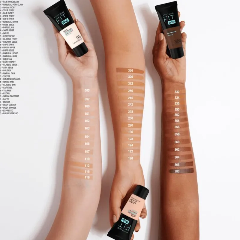 Maybelline New York Fit Me Matte + Poreless Foundation 30 ML