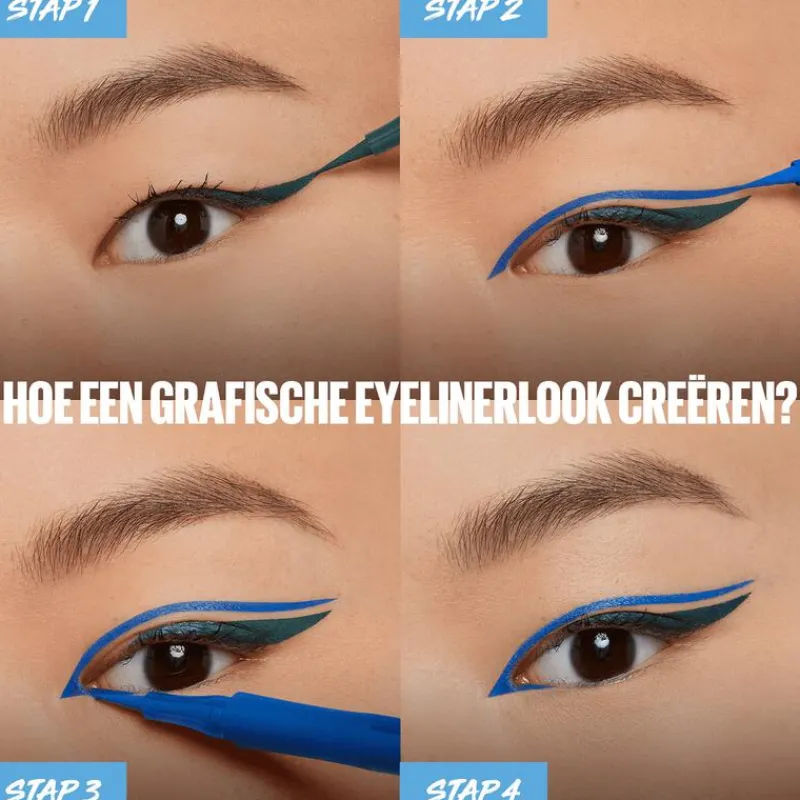 Maybelline New York Hyper Precise All Day Liquid Eyeliner 720 Parrot Cobalt