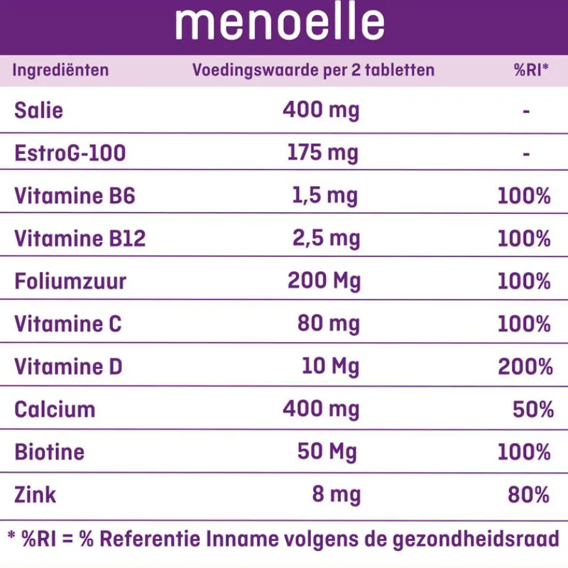 Menoelle 60 tabletten