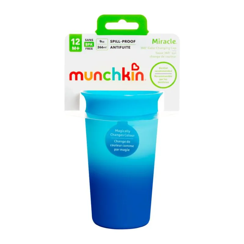 Munchkin Color Changing Miracle Cup Blauw