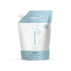 Naïf Baby & Kids Reinigende Wasgel Navulverpakking 500 ML