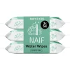 Naïf Plasticvrije Water Billendoekjes 3x54 stuks
