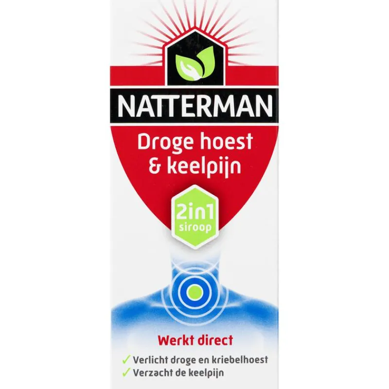 Natterman Droge Hoest & Keelpijn 150 ML