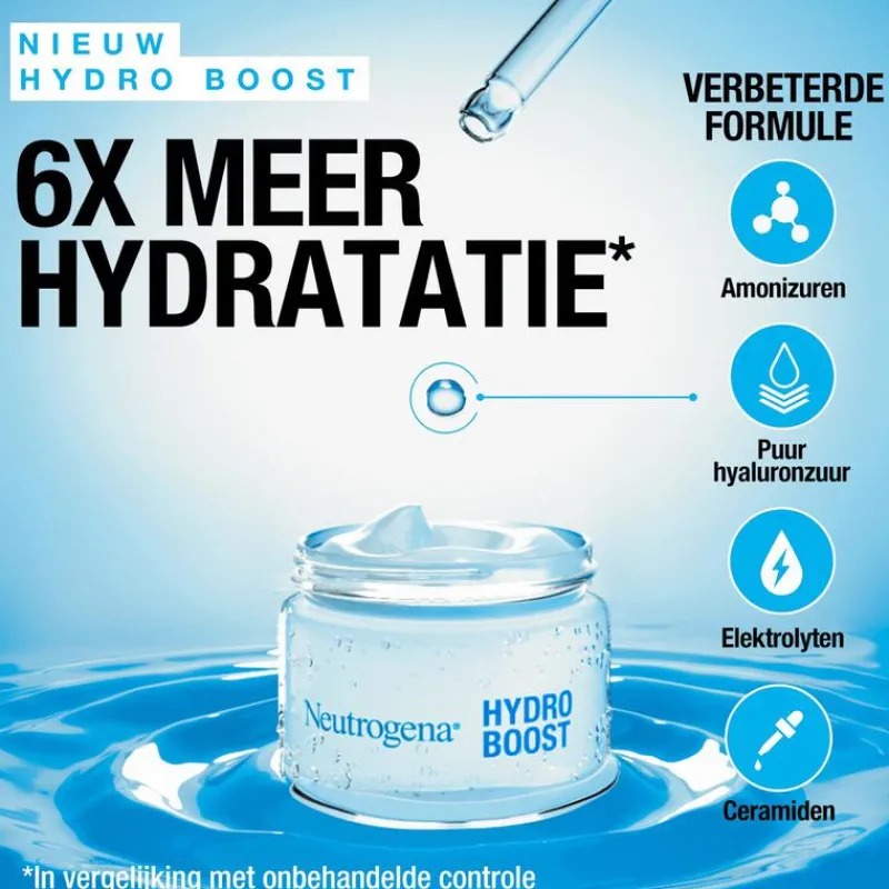 Neutrogena Hydro Boost Aqua Crème Dagcrème Droge huid 50 ML
