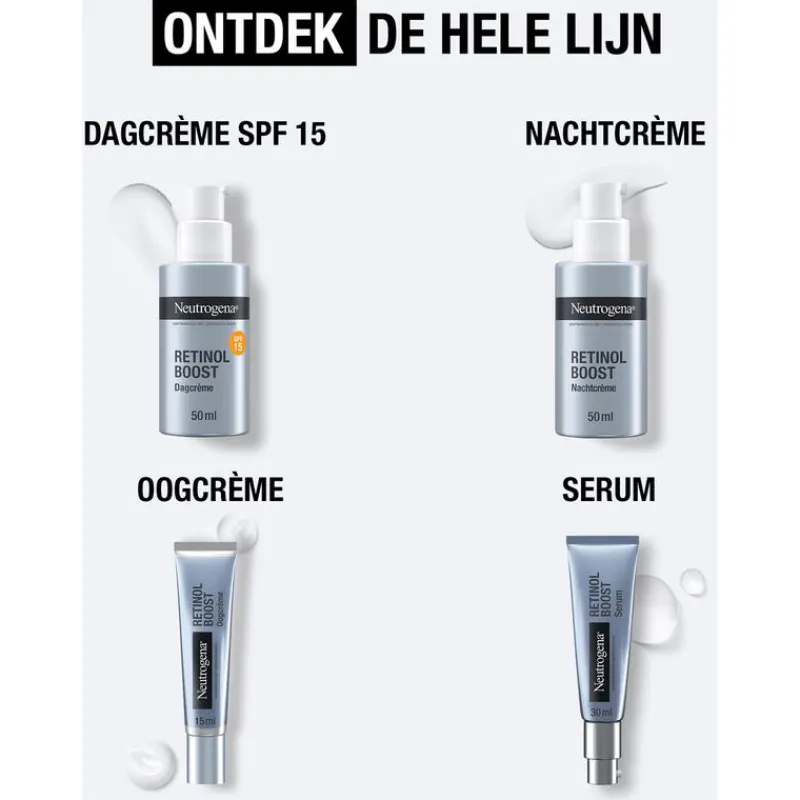 Neutrogena Retinol Boost Anti-Age Dagcrème Oudere Huid SPF15 50 ML