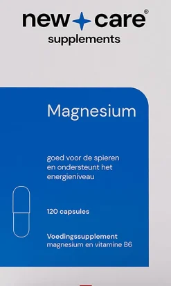 New Care Magnesium Capsules 120 stuks