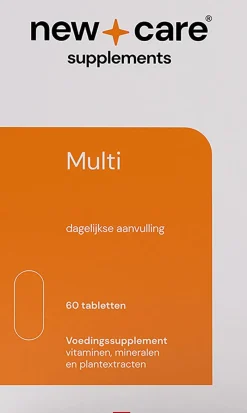 New Care Multi Dagelijkse Aanvulling Tabletten 60 stuks