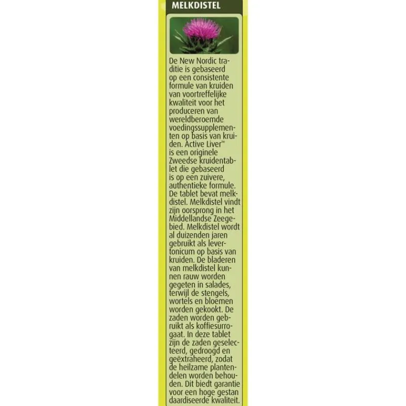 New Nordic Active Liver Tabletten