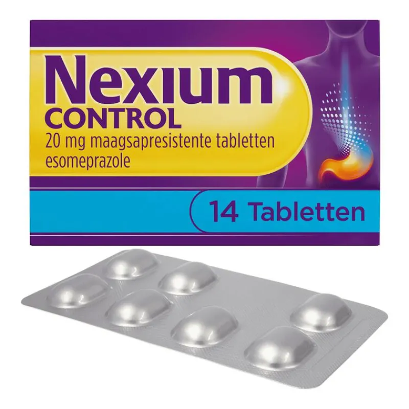 Nexium Control 14 Tabletten Voor brandend maagzuur