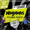 Ninjamas Pants Luierbroekjes Jongen Maat 7 4-7 Jaar 10 Stuks