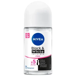 NIVEA Black & White Invisible Original Deodorant Roller 50 ML