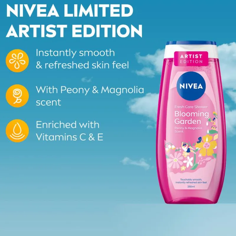 NIVEA Blooming Garden Douchegel 250 ml