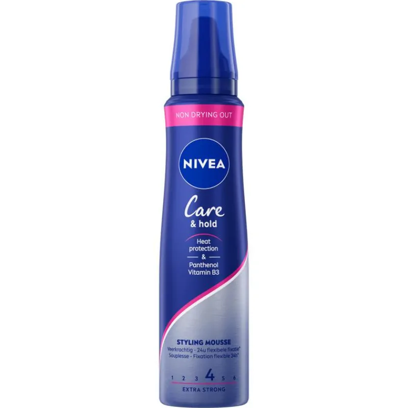 NIVEA Care & Hold Styling Mousse 150 ML