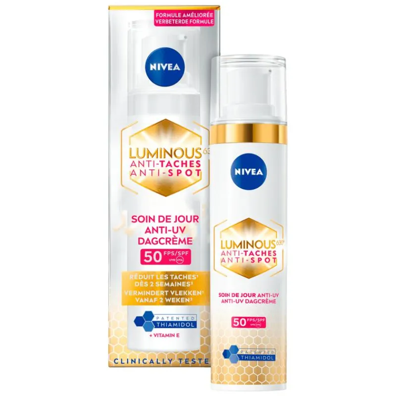 NIVEA Cellular Luminous Anti-Pigment Fluid Cream SPF50