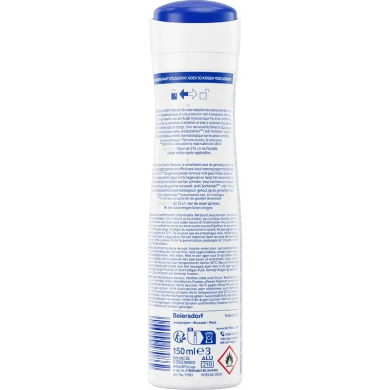 NIVEA Derma Control Restore Deodorant Spray 150 ML
