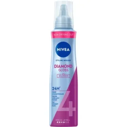 NIVEA Diamond Gloss Care Styling Mousse Extra Sterk 150 ML