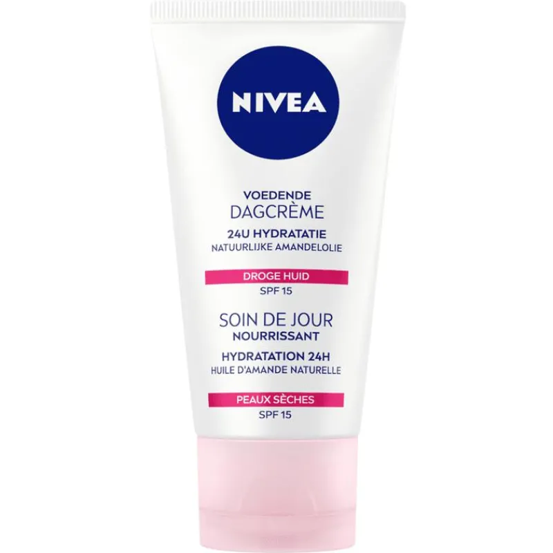 NIVEA Essentials +24h Voedende Dagcrème SPF15 50 ML