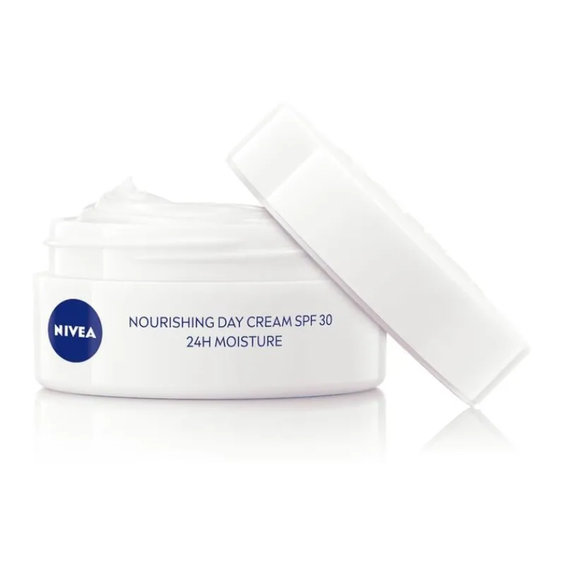 NIVEA Essentials 24u Voedende Dagcrème SPF 30 Droge Huid 50 ML