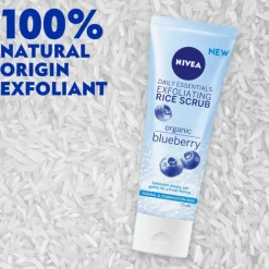 NIVEA Essentials Verfrissende Rice Scrub Peeling Exfoliant 75 ML