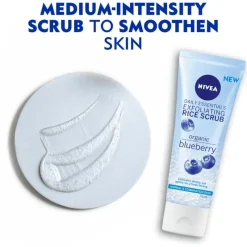 NIVEA Essentials Verfrissende Rice Scrub Peeling Exfoliant 75 ML