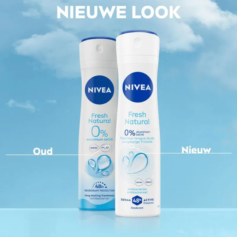 NIVEA Fresh Natural Deodorant Spray 150 ML