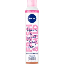 NIVEA Fresh Revive 3-In-1 Droogshampoo Donkerblond Haar 200 ML