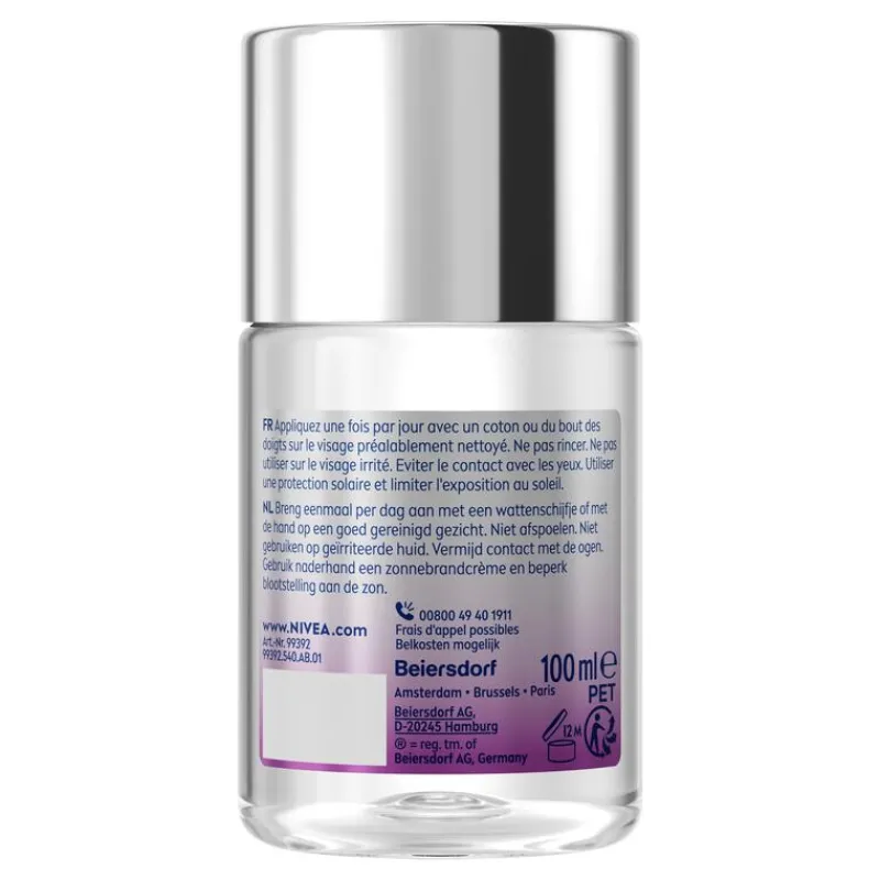 NIVEA Luminous Skin Glow Liquid Refiner Exfoliant Gezichtsreiniger 100ML
