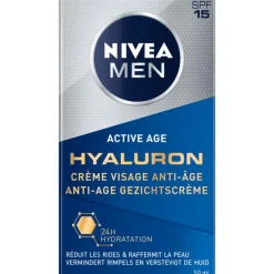 NIVEA MEN Active Age Vochtinbrengende Dagcrème SPF 15 Oudere Huid 50 ML
