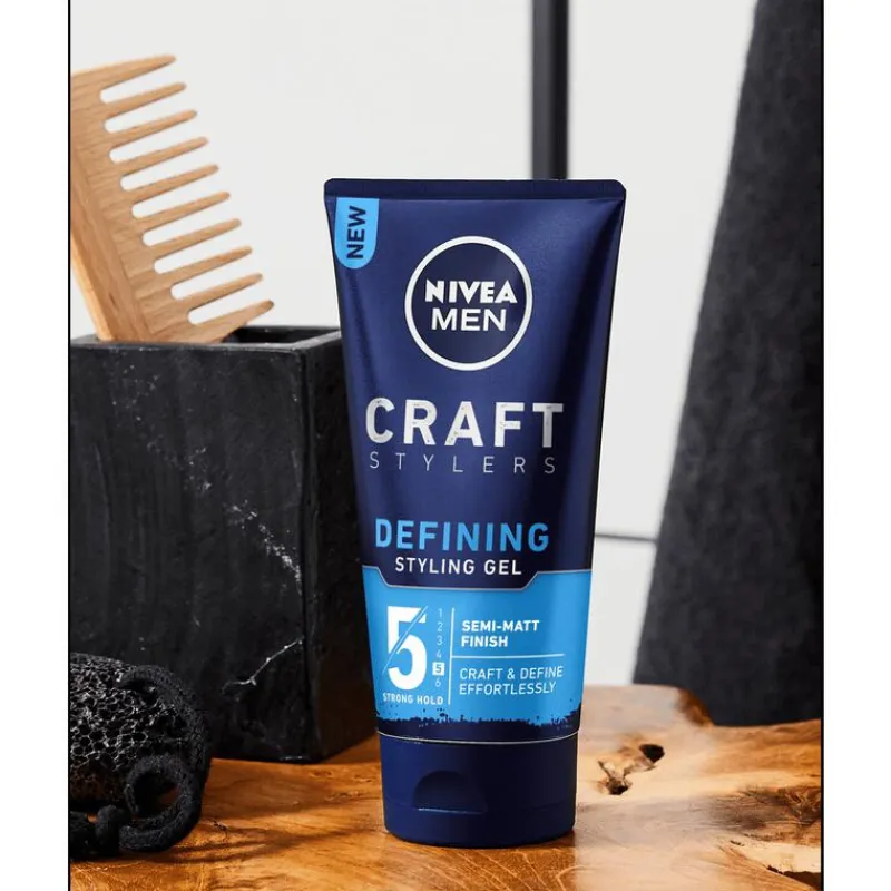 NIVEA MEN Craft Stylers Defining Styling Gel Sterke Hold 150 ML