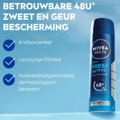 NIVEA MEN Fresh Active Deodorant Spray 150 ML