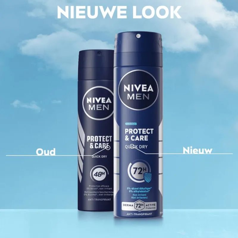 NIVEA MEN Protect & Care Deodorant Spray 150 ML