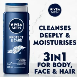 NIVEA MEN Protect & Care 3-in-1 Douchegel 500 ML