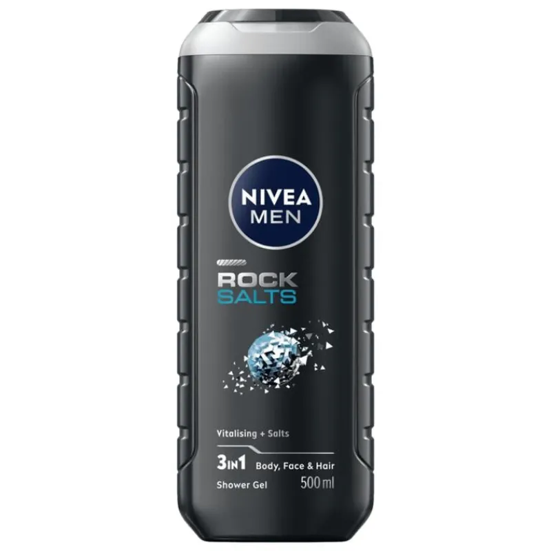 NIVEA MEN Rock Salts 3-in-1 Douchegel 500 ML