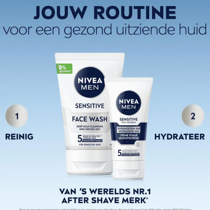 NIVEA MEN Sensitive Face Wash 100 ML