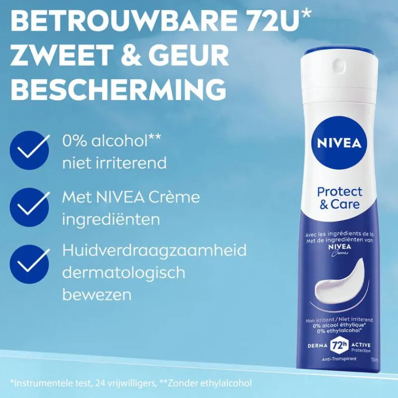 NIVEA Protect & Care Deodorant Spray 150 ML