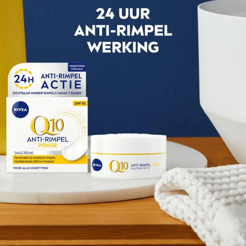 NIVEA Q10 Power Anti-Rimpel Dagcrème SPF15 50 ML
