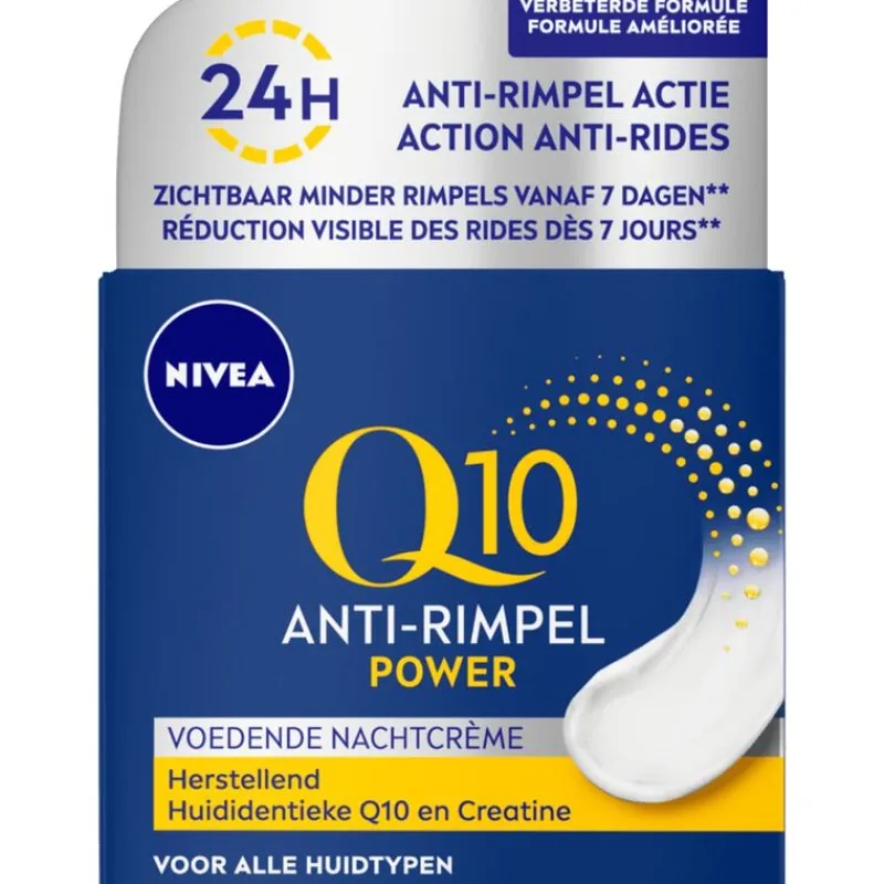 NIVEA Q10 Power Anti-Rimpel Nachtcrème 50 ML