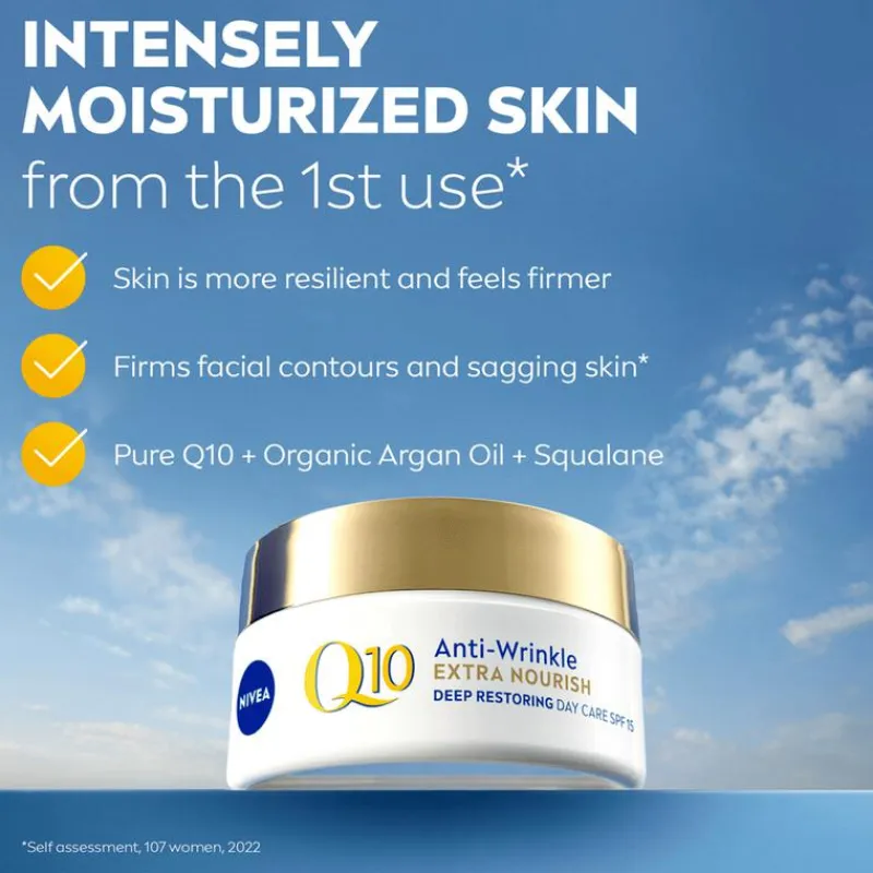NIVEA Q10 Power Extra Voedend Dagcrème SPF15 50 ML