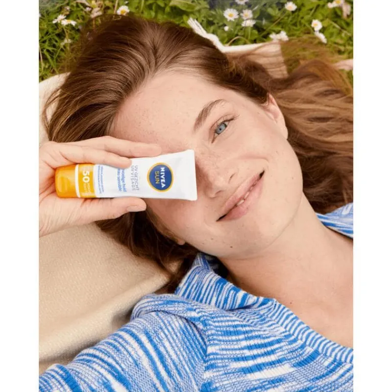 NIVEA SUN Gezichtszonnecrème Sensitive SPF50 50 ML