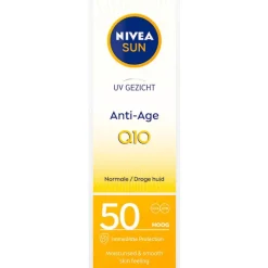 NIVEA SUN Gezichtszonnecrème Anti-Age & Anti-Pigmentvlekken SPF50 50 ML
