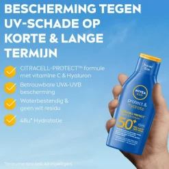 NIVEA SUN Protect & Hydrate Travel Size Zonnemelk SPF50+ 100 ML