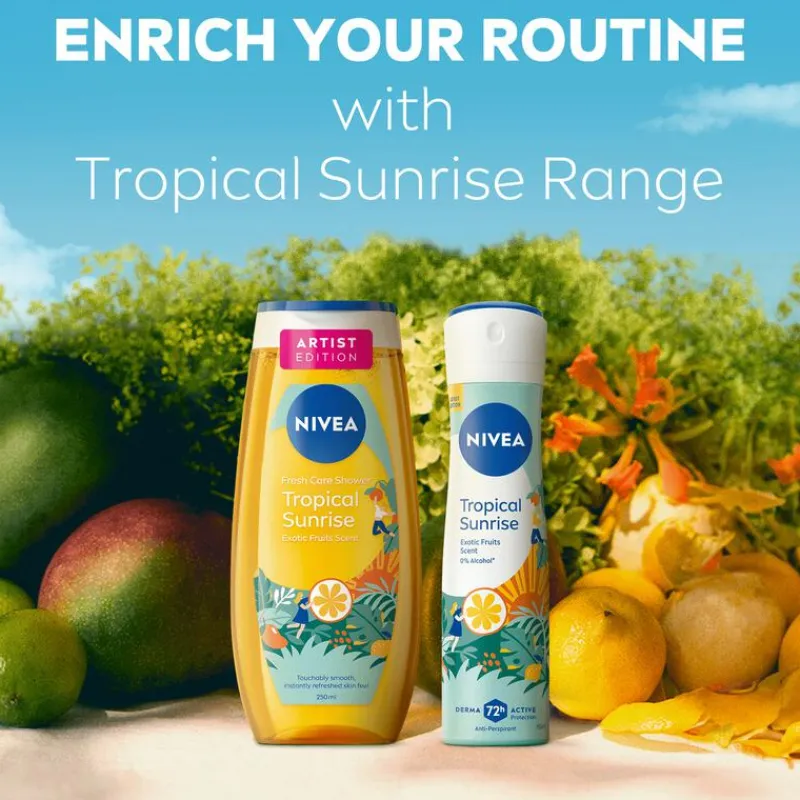 NIVEA Tropical Sunrise Douchegel 250 ML
