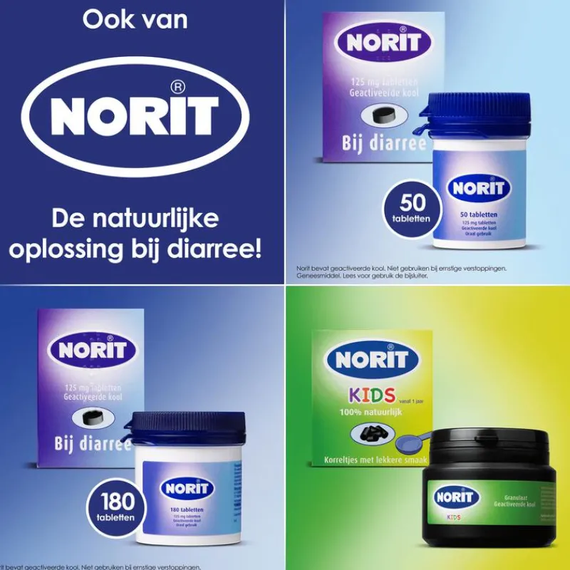 Norit 200 mg 30 Capsules