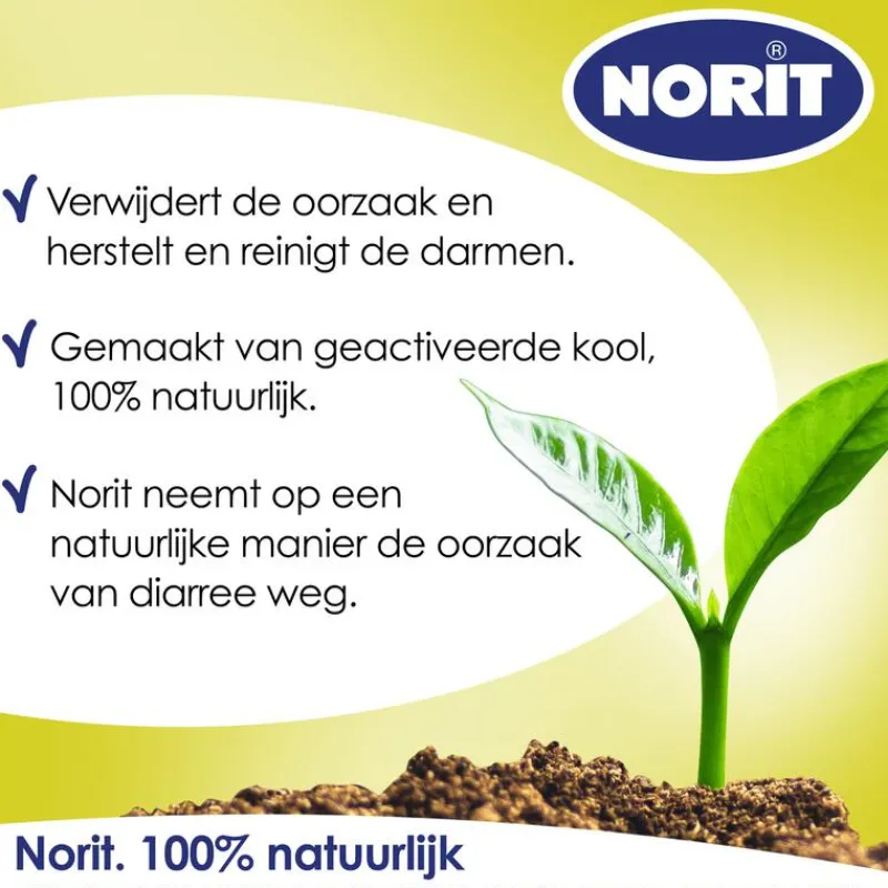 Norit 125 mg 50 tabletten