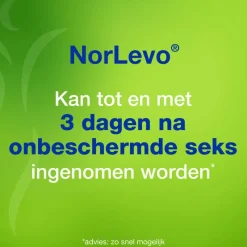 Norlevo Levonorgestrel Morning After Pil 1,5 mg